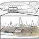 The five-inch segment of fossilized jaw.